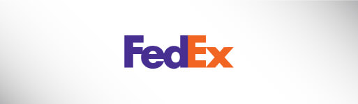FedExのロゴ